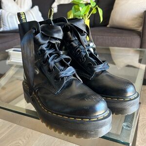 Dr. Martens Platform Molly Combat Boots